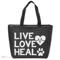 Funny Women And Veterinarian Tech Appreciation Gift Tote Bag thumb 0