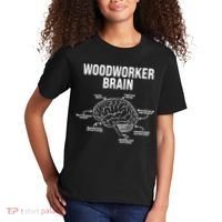 Funny Woodworker's Brain Diagram Kids T-Shirt thumb 2