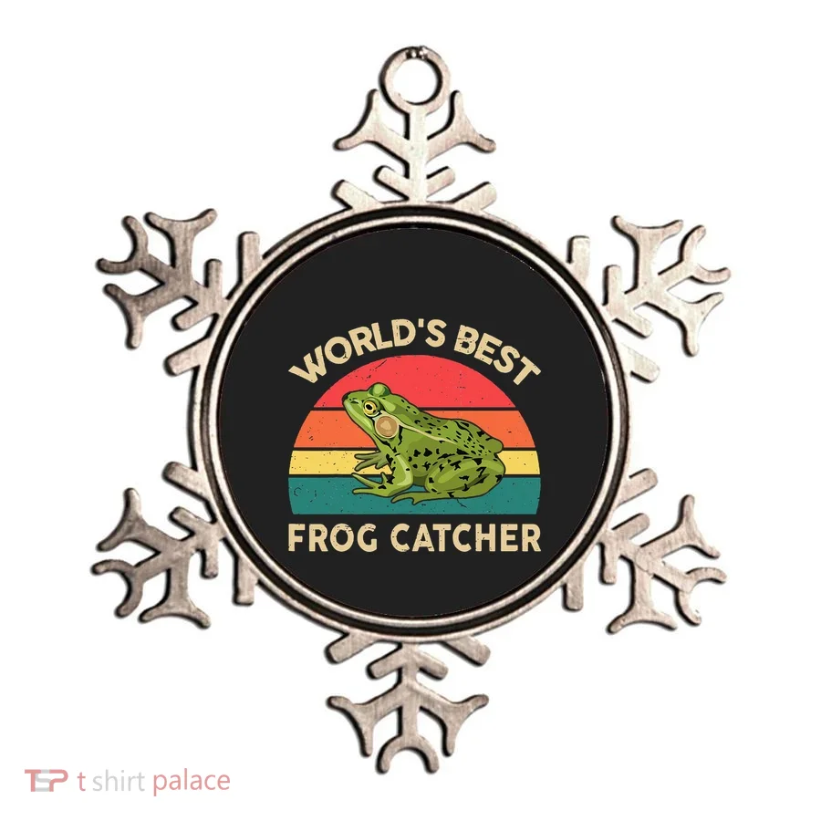 Funny Worlds Best Frog Catcher Frog Hunter Ornament