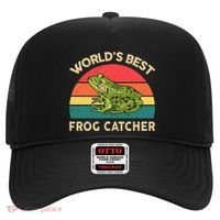 Funny Worlds Best Frog Catcher Frog Hunter Hat thumb 0