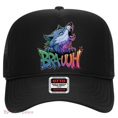 Funny Wolf Bruh For Teensmeme Graphic Hat