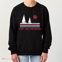 Fort Walton Beach Fl Sailboat Women's Sweatshirt thumb 0