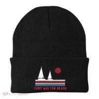 Fort Walton Beach Fl Sailboat Beanie thumb 0
