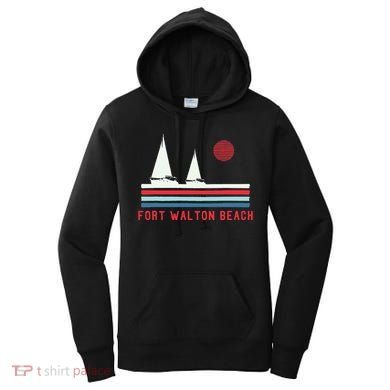 Fort Walton Beach Fl Sailboat Women's Hoodie