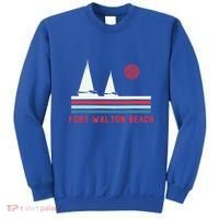 Fort Walton Beach Fl Sailboat Sweatshirt thumb 0