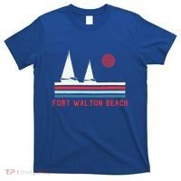 Fort Walton Beach Fl Sailboat T-Shirt thumb 0