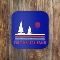 Fort Walton Beach Fl Sailboat Coaster thumb 0