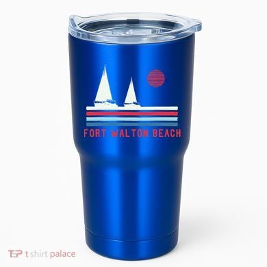 Fort Walton Beach Fl Sailboat Tumbler