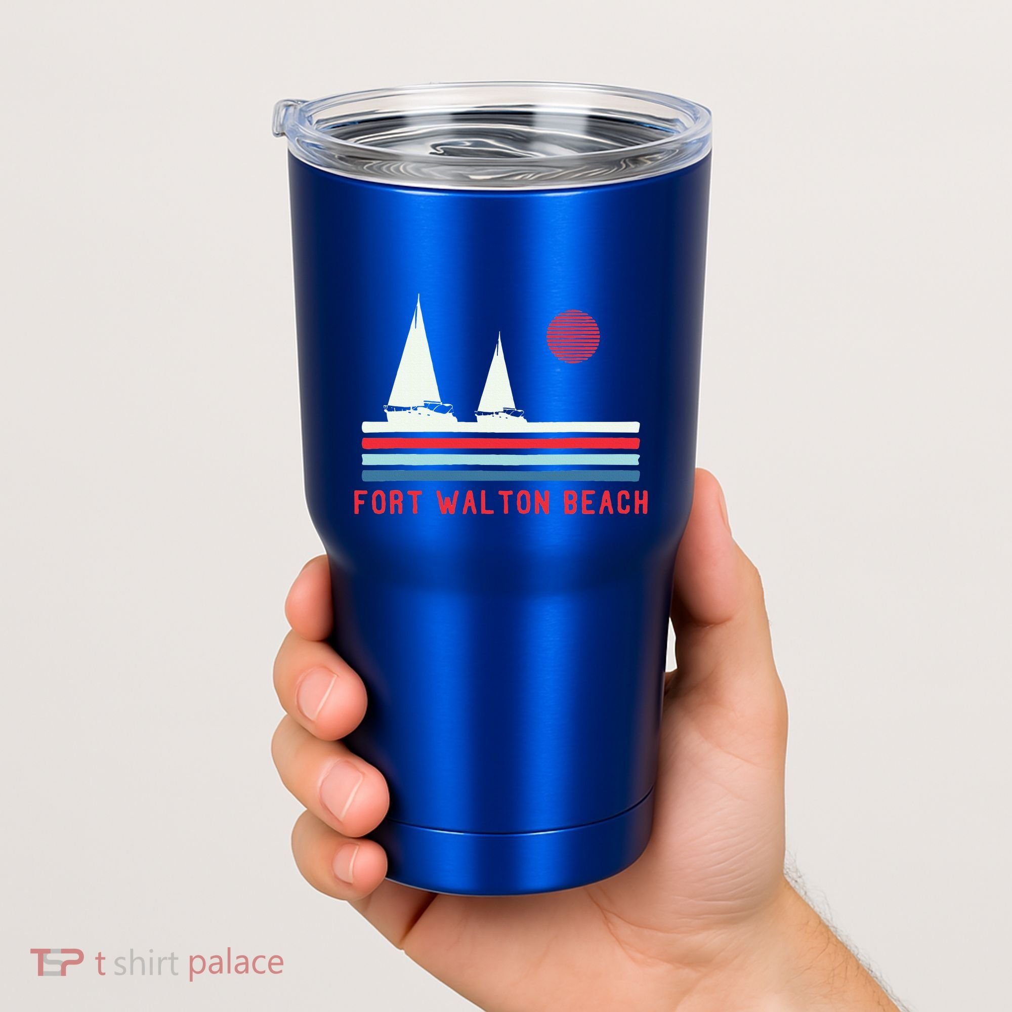 Fort Walton Beach Fl Sailboat Tumbler
