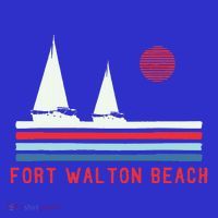 Fort Walton Beach Fl Sailboat Baby Bodysuit thumb 2