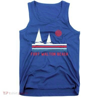 Fort Walton Beach Fl Sailboat Tank Top