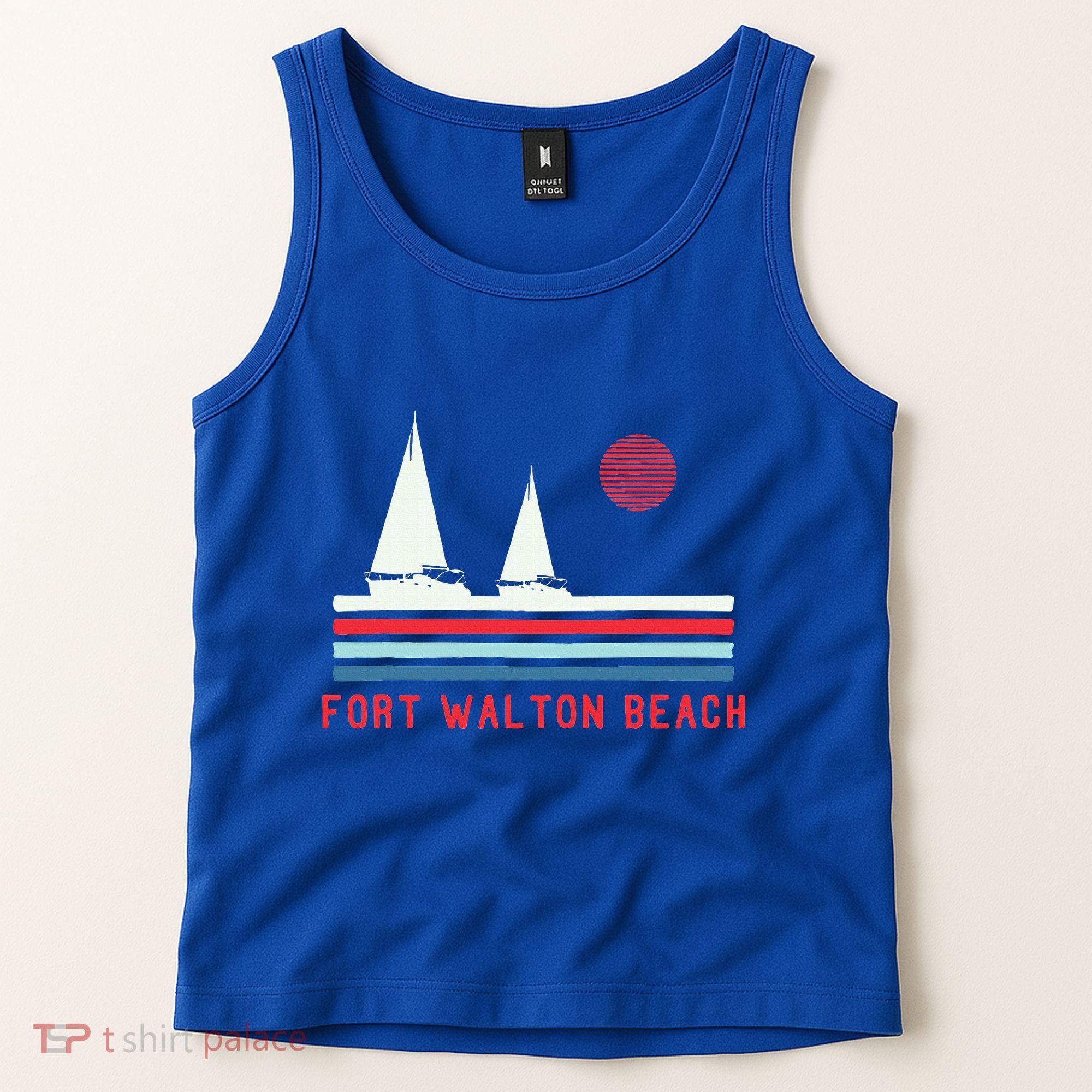 Fort Walton Beach Fl Sailboat Tank Top