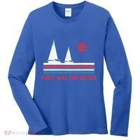Fort Walton Beach Fl Sailboat Women's Long Sleeve Shirt thumb 0