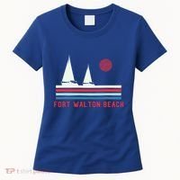 Fort Walton Beach Fl Sailboat Women's T-Shirt thumb 0