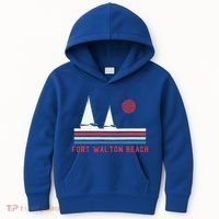 Fort Walton Beach Fl Sailboat Kids Hoodie thumb 0