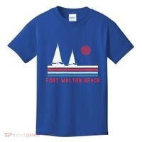 Fort Walton Beach Fl Sailboat Kids T-Shirt thumb 0