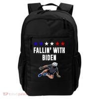 Fallin With Biden Funny Joe Biden Bike Fall Backpack thumb 0