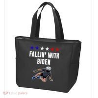Fallin With Biden Funny Joe Biden Bike Fall Tote Bag thumb 3