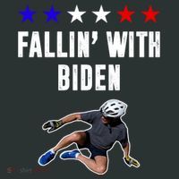Fallin With Biden Funny Joe Biden Bike Fall Infant Baby Jersey Bodysuit thumb 2