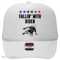 Fallin With Biden Funny Joe Biden Bike Fall Hat thumb 0