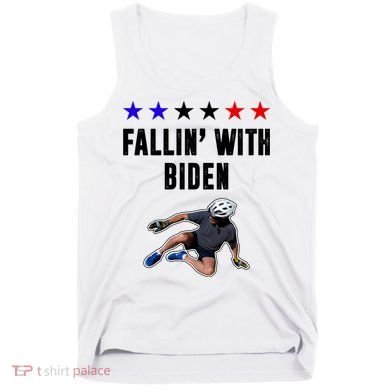 Fallin With Biden Funny Joe Biden Bike Fall Tank Top