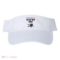 Fallin With Biden Funny Joe Biden Bike Fall Visor thumb 0
