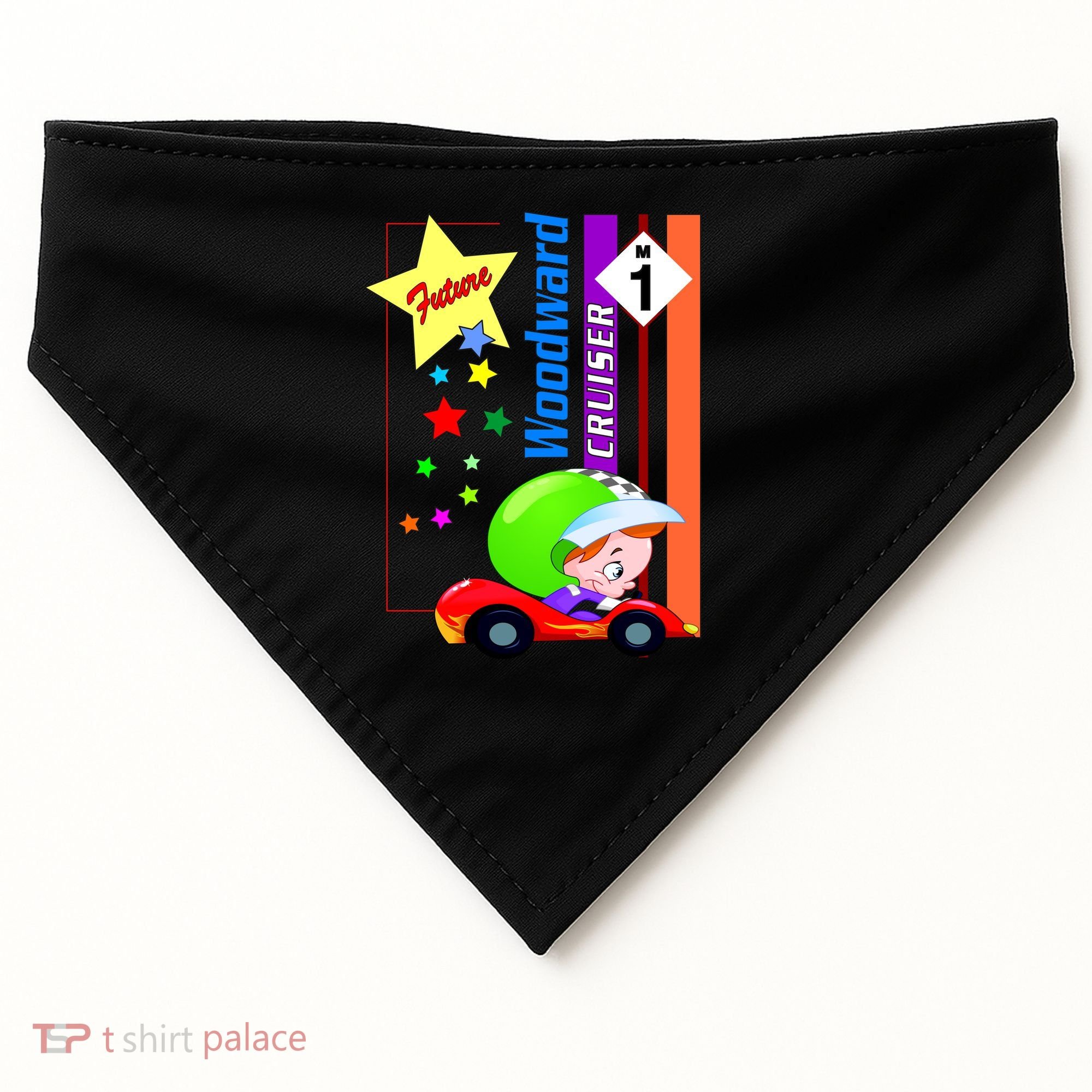 Future Woodward Cruiser USA-Made Doggie Bandana