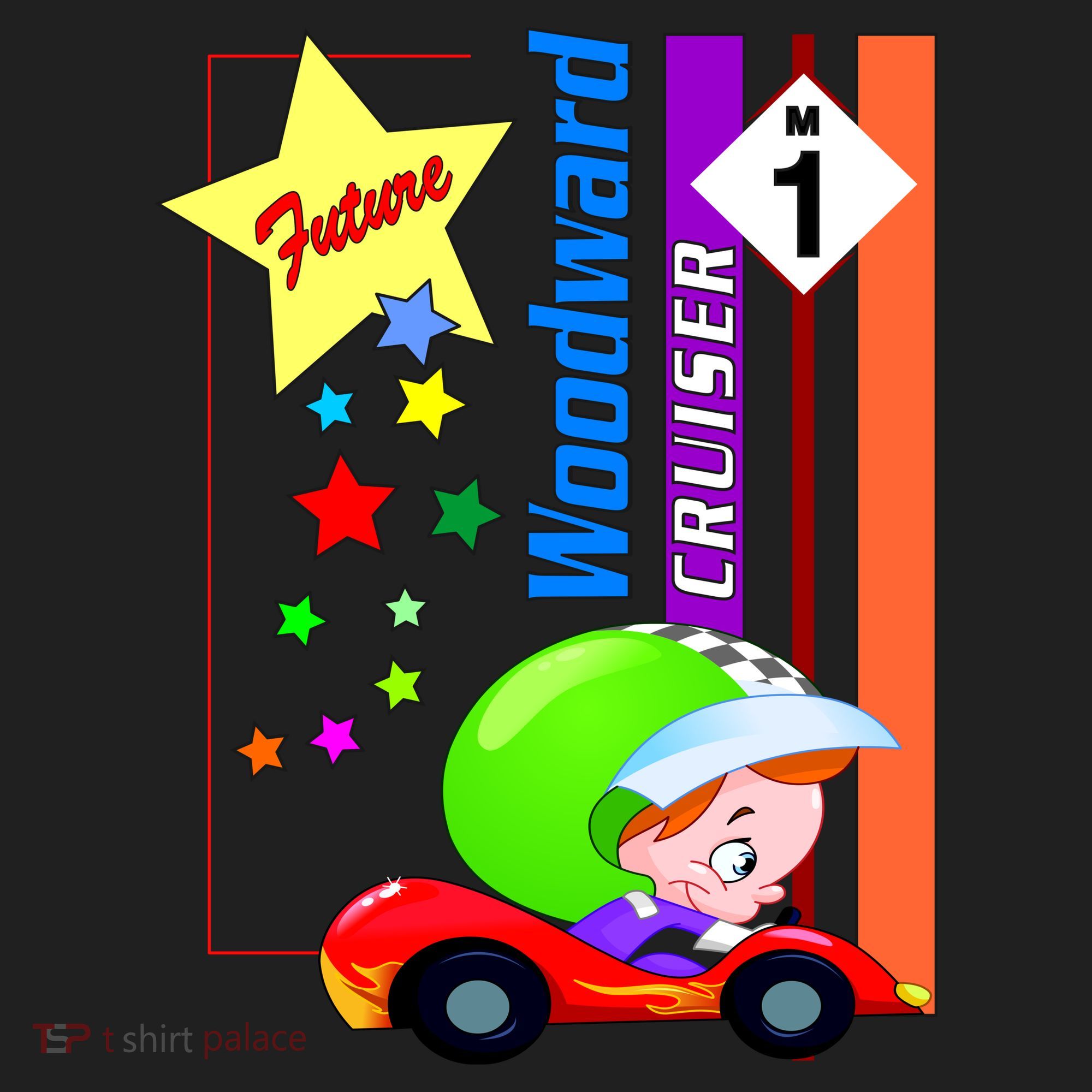 Future Woodward Cruiser Golf Towel