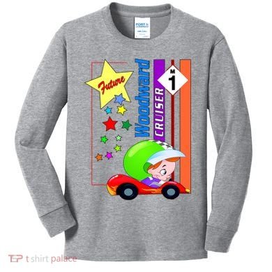 Future Woodward Cruiser Kids Long Sleeve Shirt