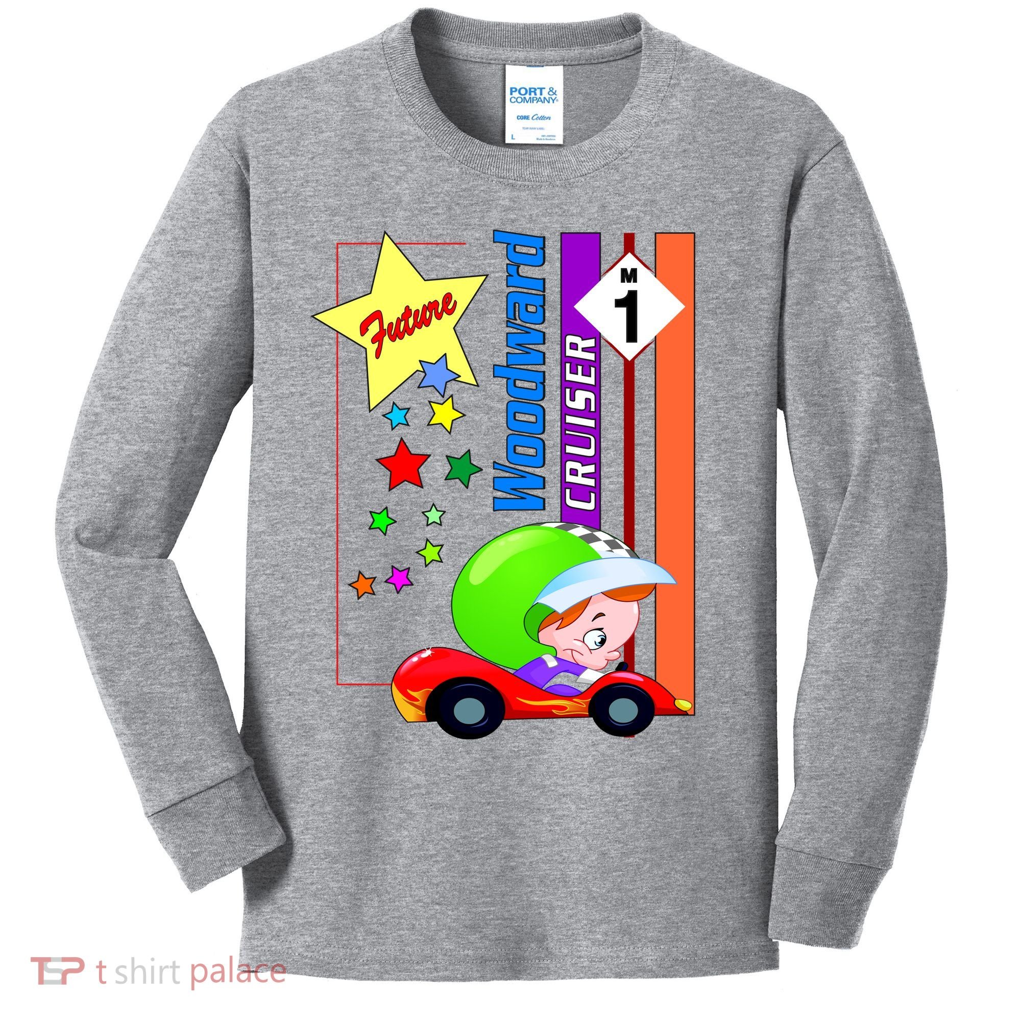 Future Woodward Cruiser Kids Long Sleeve Shirt