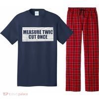 Funny Woodworking Contractor Men Woodworker Gift Pajama Set thumb 0