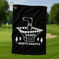 Fargo Wood Chipper Golf Towel thumb 1