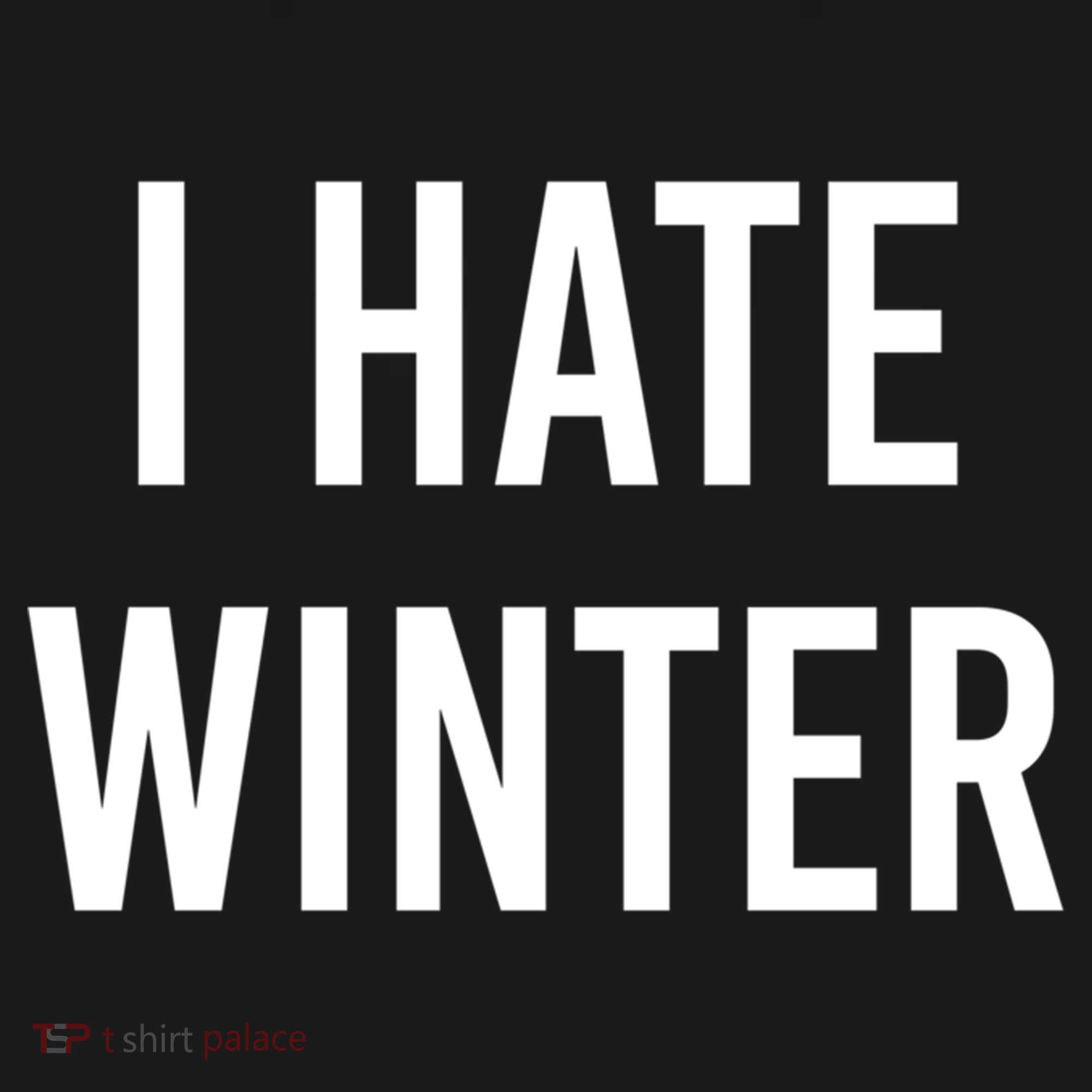Funny Winter Cool Gift I Hate The Cold I Hate Winter Cool Gift Doggie Tank