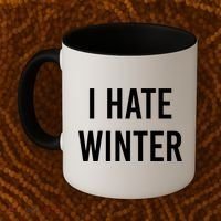 Funny Winter Cool Gift I Hate The Cold I Hate Winter Cool Gift Coffee Mug thumb 2