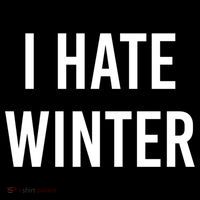 Funny Winter Cool Gift I Hate The Cold I Hate Winter Cool Gift Women's Hoodie thumb 2