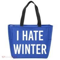 Funny Winter Cool Gift I Hate The Cold I Hate Winter Cool Gift Tote Bag thumb 0