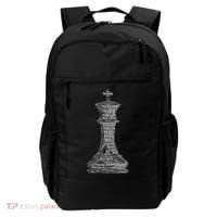 Funny Word Cloud Chess King Gift Backpack thumb 0