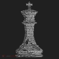 Funny Word Cloud Chess King Gift Hat thumb 2