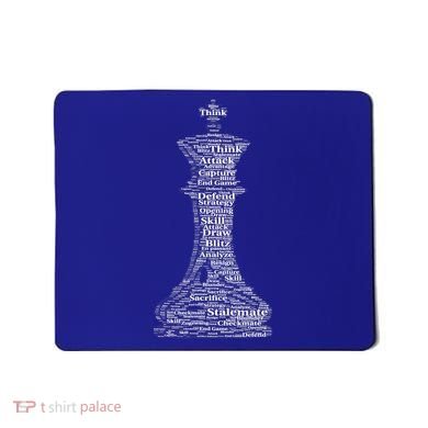 Funny Word Cloud Chess King Gift Mousepad