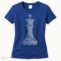 Funny Word Cloud Chess King Gift Women's T-Shirt thumb 0