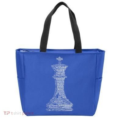Funny Word Cloud Chess King Gift Tote Bag