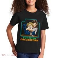Fun With Chloroform Funny Dark Humor Kids T-Shirt thumb 2