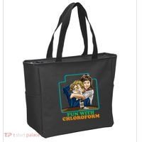 Fun With Chloroform Funny Dark Humor Tote Bag thumb 2