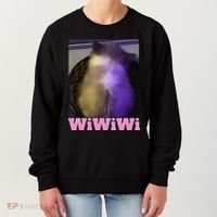 Funny Wiwiwi Cat Meme Viral Gen Z Trend Brainrot Women's Sweatshirt thumb 0