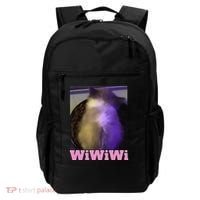 Funny Wiwiwi Cat Meme Viral Gen Z Trend Brainrot Backpack thumb 0