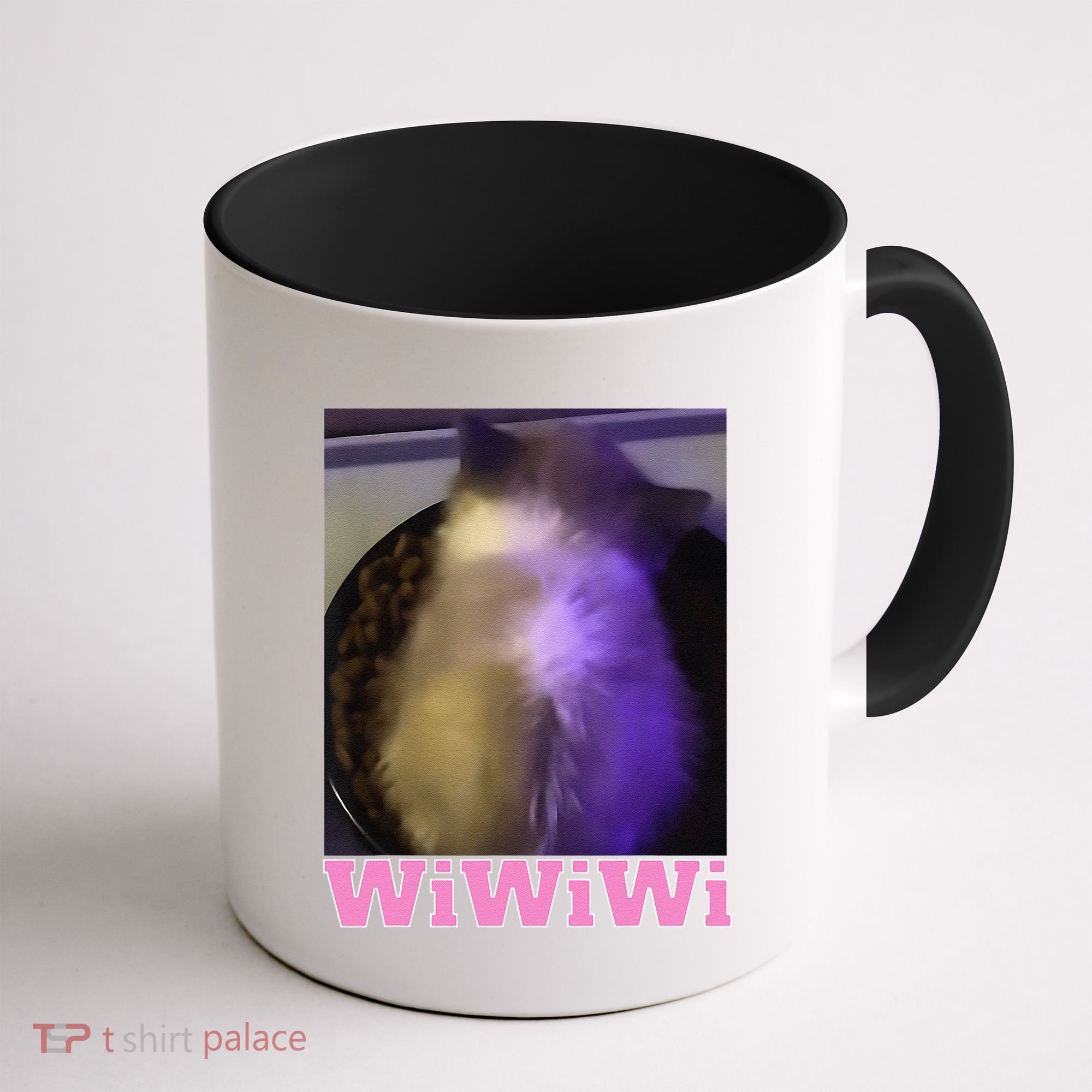 Funny Wiwiwi Cat Meme Viral Gen Z Trend Brainrot Coffee Mug