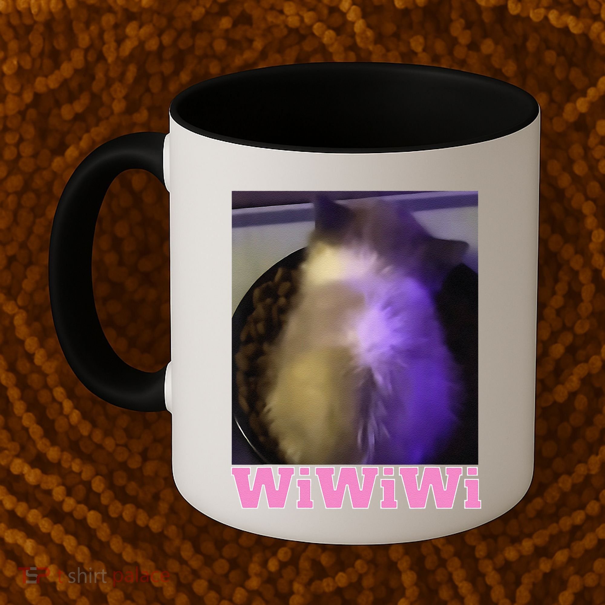 Funny Wiwiwi Cat Meme Viral Gen Z Trend Brainrot Coffee Mug