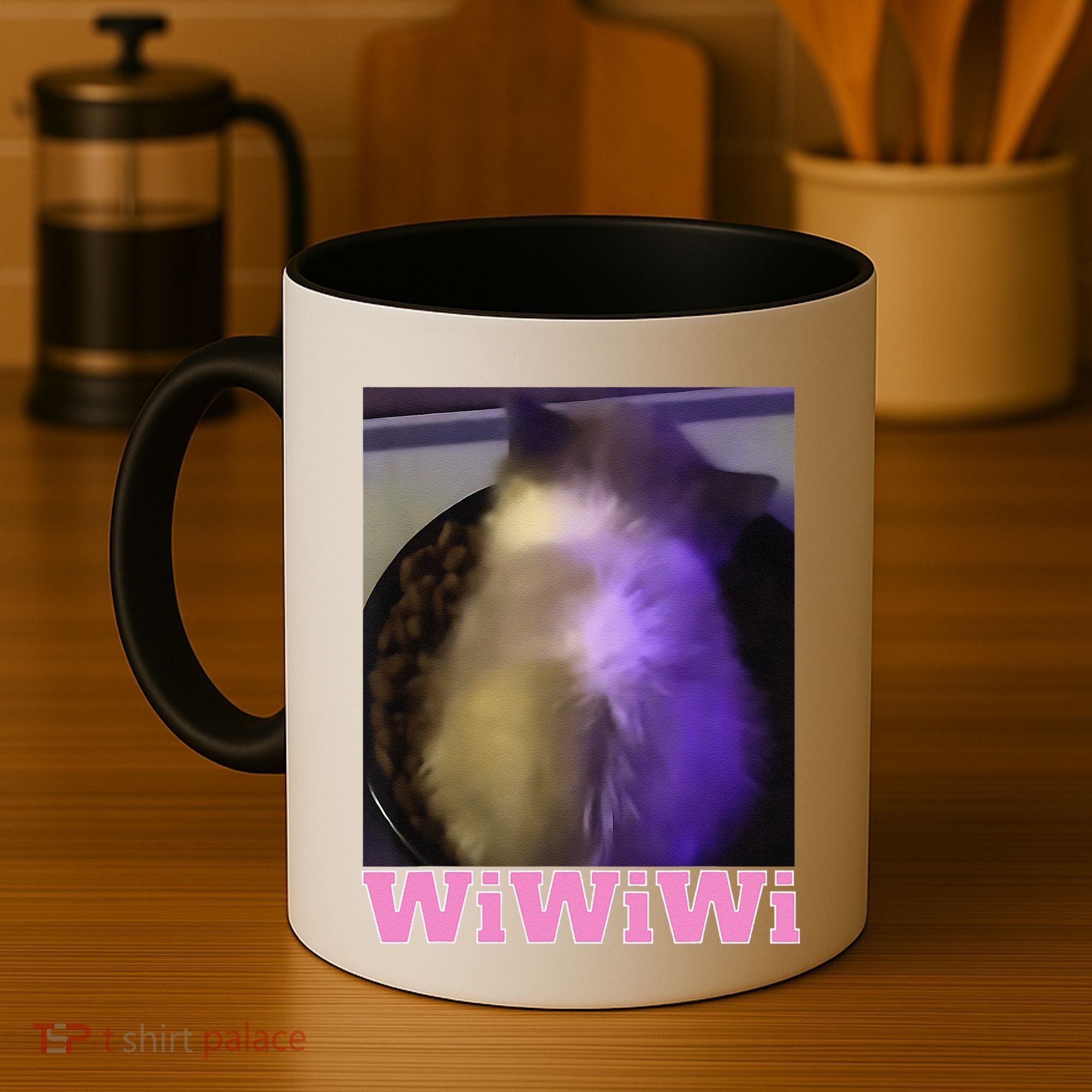 Funny Wiwiwi Cat Meme Viral Gen Z Trend Brainrot Coffee Mug