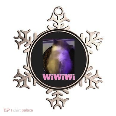 Funny Wiwiwi Cat Meme Viral Gen Z Trend Brainrot Ornament