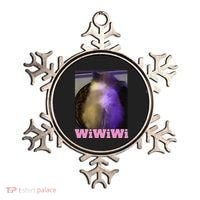 Funny Wiwiwi Cat Meme Viral Gen Z Trend Brainrot Ornament thumb 0